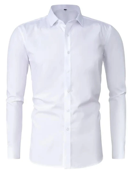 Erkek Slim Fitt Uzun Kol Likralı Gömlek 2392 BGL-ST04380 ürün görseli 1