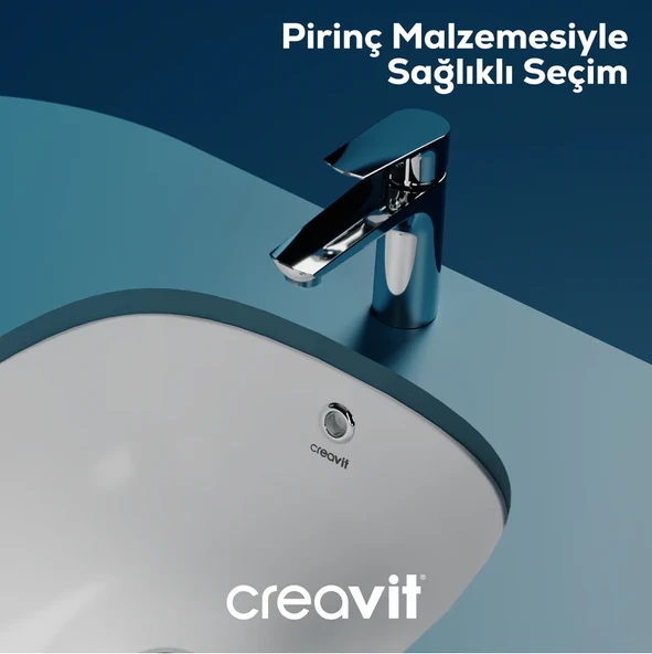 Creavit Solo Lavabo Bataryası SO1500 - Resim 4