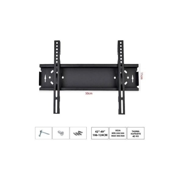 Polsat LCD Aski Aparati Sabit 42/49 106-124CM Polsat ürün görseli 1