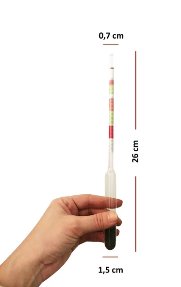 AEK-Tech Hidrometre ve Mezür Seti - Resim 2