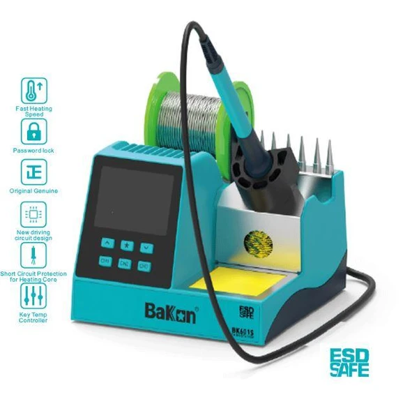 Bakon BK601S 90w İntelligent Isı Ayarlı Havya İstasyonu ürün görseli 1
