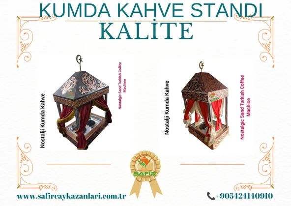 DAVLUMBAZLI BÜYÜK BOY KUMDA KAHVE MAKİNESİ BAKIR KAHVECİ GÜZELİ MAKİNESİ A++ SAFİR ÇAY KAZANLARI ürün görseli 1
