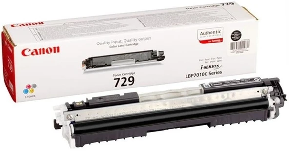 Tonersepeti Canon CRG-729 Siyah  Toner ürün görseli 1