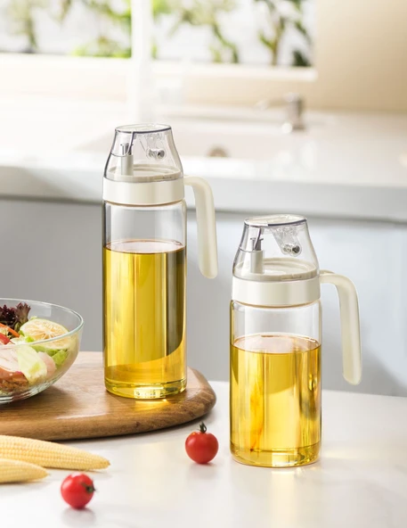 Pinmoo Easy Kulplu Kolay Kapak Yağdanlık- 550 ml ürün görseli 1
