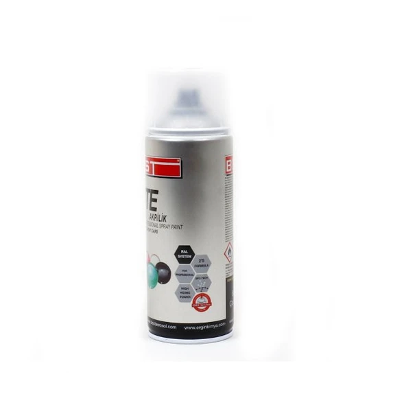 BEST SPREY BOYA ELİTE  RAL 9802 RENK GÜMÜŞ ürün görseli 1