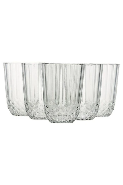 Paşabahçe Diony Su Meşrubat Bardağı 9oz 265cc 8x10cm 6 lı - 52750 ürün görseli 1