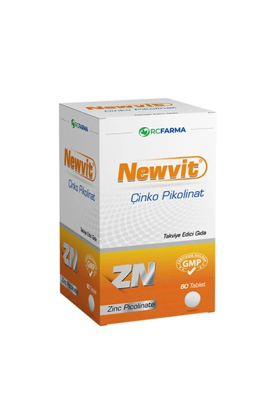 Newvit Çinko Pikolinat 60 Tablet ürün görseli 1