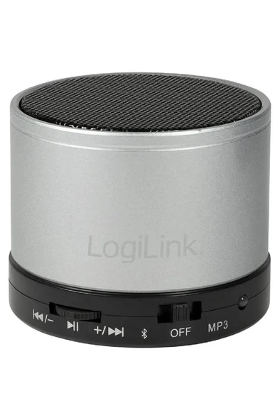 LogiLink SP0051 Bluetooth Hoparlör Speaker With Mp3 Player Silver - Resim 3