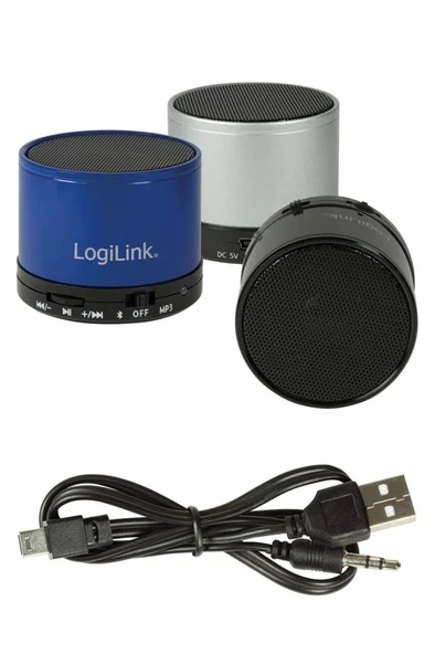 LogiLink SP0051 Bluetooth Hoparlör Speaker With Mp3 Player Silver - Resim 7