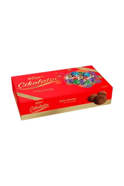 Şölen Şölen Çikolatin Sütlü Çikolata 1 KG ürün görseli 1