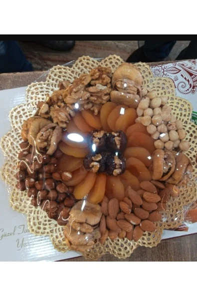 TALAS Kuruyemiş Karışık Kuru Meyve ve Kuruyemiş Tabağı 850 G ürün görseli 1