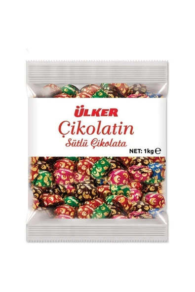 Ülker Çikolatin Sütlü Çikolata 1 KG ürün görseli 1