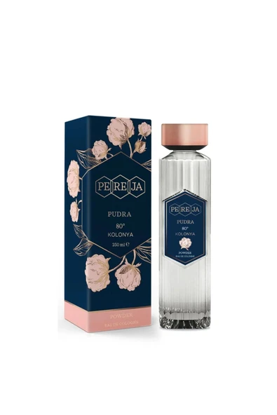 Pereja Kolonya 250 Ml Cam Şişe Pudra ürün görseli 1
