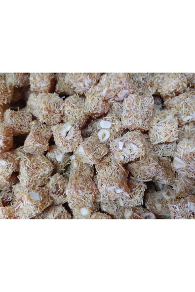 TALAS Kuruyemiş Kadayıflı Fındıklı Çifte Kavrulmuş Lokum 250G ürün görseli 1