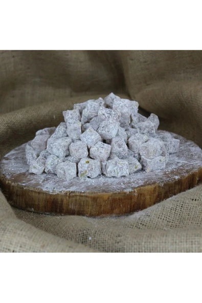 TALAS Kuruyemiş Nişastalı Antep Fıstıklı Çifte Kavrulmuş Lokum 2 KG ürün görseli 1