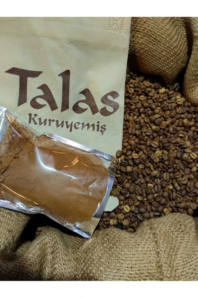 TALAS Kuruyemiş Kahve Açık Renk (Orta Kavrulmuş) Türk Kahvesi 500 G ürün görseli 1