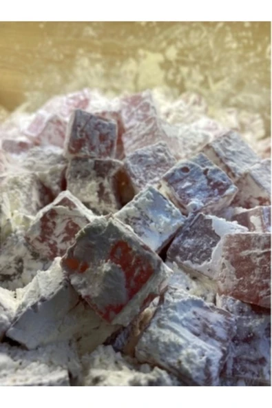 TALAS Kuruyemiş Sade Güllü Lokum 1 KG ürün görseli 1