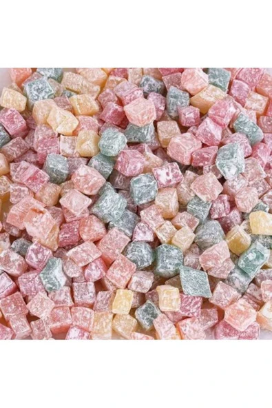 TALAS Kuruyemiş Pudralı Meyveli Kuş Lokumu 500 G ürün görseli 1