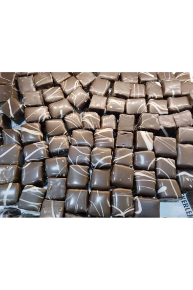 TALAS Kuruyemiş Meyve Aromalı Çikolata Kaplı Sade Lokum 500 G ürün görseli 1