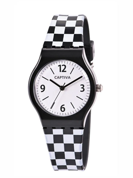 Captiva 30 mt Suya Dayanıklı Analog Silikon Kordonlu Çoçuk Kol Saati CP.YN.25.28 ürün görseli 1