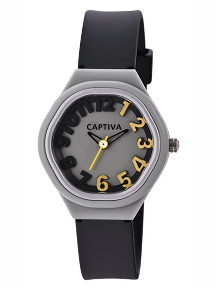 Captiva 30 mt Suya Dayanıklı Analog Silikon Kordonlu Çoçuk Kol Saati CP.YN.25.27 ürün görseli 1