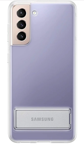 Samsung Galaxy S21+ Plus Ayaklı Şeffaf Kılıf - EF-JG996CTEGWW ürün görseli 1