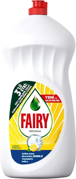 Fairy Sıvı Bulaşık Deterjanı Limon Kokulu 1500 Ml ürün görseli 1