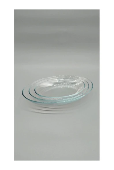 Paşabahçe Invitation Tabak Seti 29-25-21cm 3 lü 96501 - Resim 2