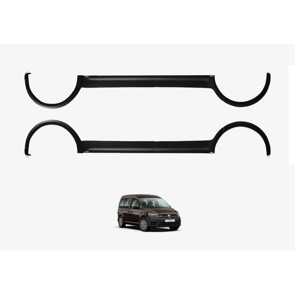 Ehiltek VW Caddy Maxi Dodik Seti - Çamurluk ve Kapı, Tek Sürgü, Uzun Şase (12 Parça) | (2003-2010) ürün görseli 1