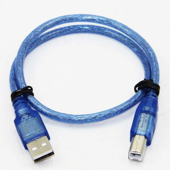 Yazıcı Kablosu 50 Cm - Arduino Uyumlu Usb B Erkek Usb Erkek ürün görseli 1