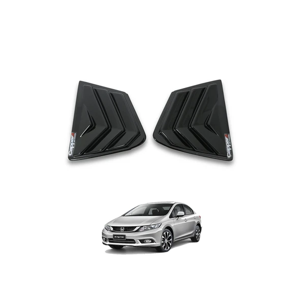 Ehiltek Honda Civic Arka Cam Kelebek - Vent (2 Parça) | SD (2012-2016) ürün görseli 1