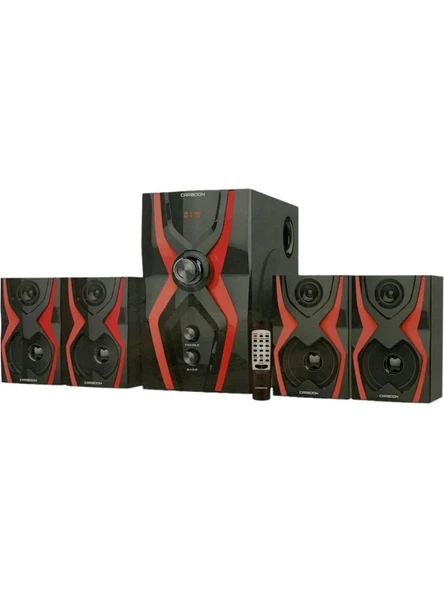 Carboon Serisi Ts-40 52 Watt Bluetoothlu 4+1 Dijital Ekran Radyolu USB Tf Destekli Ses Sistemi ürün görseli 1