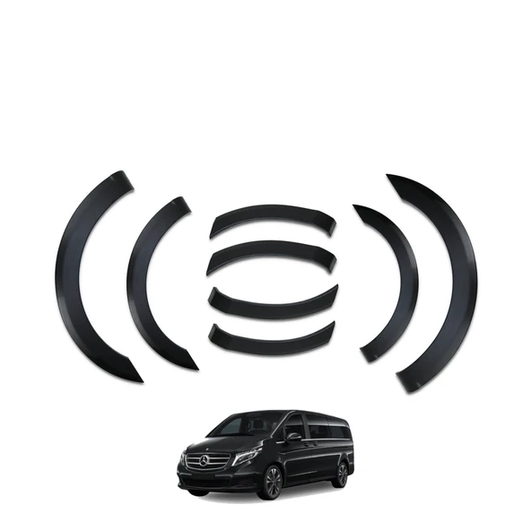Ehiltek Mercedes V-Class Dodik Seti - Çamurluk (8 Parça) | (2019+) ürün görseli 1