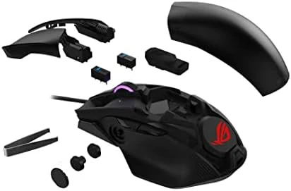 Asus ROG Chakram Core Mouse Siyah - Resim 4