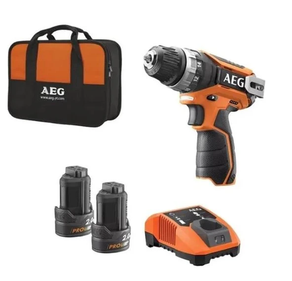 AEG BS 12 C2 LI Çift Akülü Vidalama 12 V ürün görseli 1