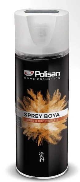Polisan Akrilik Sprey Boya 400 ml Gri 306 ürün görseli 1