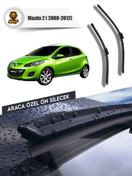 Mazda 2 Muz Silecek (2008-2012) 60x40ü ürün görseli 1