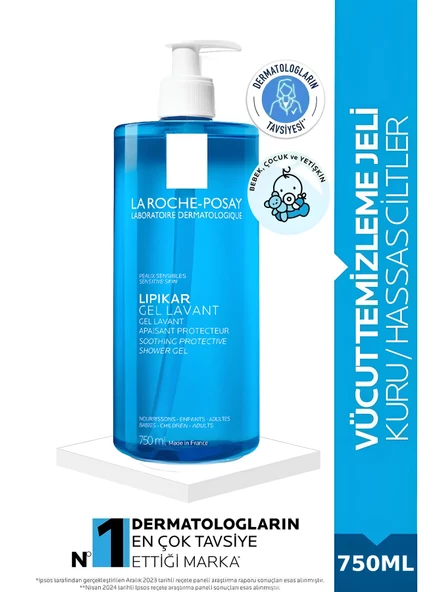 La Roche Posay Lipikar Temizleme Jeli750 ML ürün görseli 1