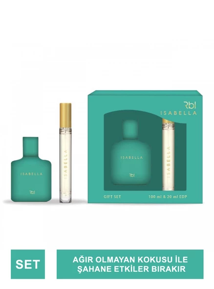 Rebul Isabella EDP Kadın Parfüm 50 ml ve Deodorant 150 ml Seti ürün görseli 1
