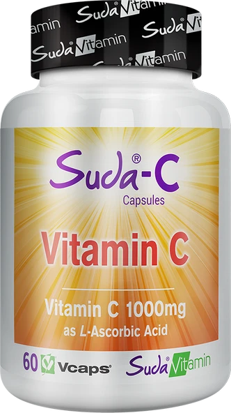 Suda Vitamin Vitamin C 1000mg 60 Kapsül ürün görseli 1
