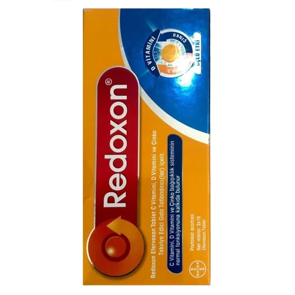 Redoxon 3'lü Etkili 30 Efervesan Tablet ürün görseli 1