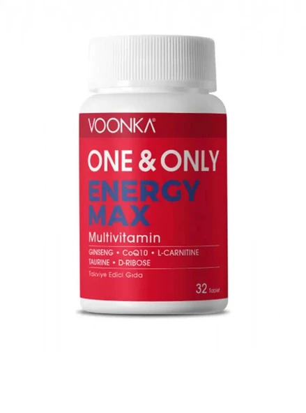 Voonka One & Only Energy Max 32 tablet ürün görseli 1