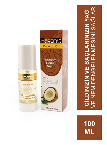 Harem's Hindistan Cevizi Yağı 100ML ürün görseli 1