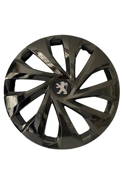 PEUGEOT 16 INC SİYAH JANT KAPAĞI KIRILMAZ PEJO 6810syhpeugeot ürün görseli 1
