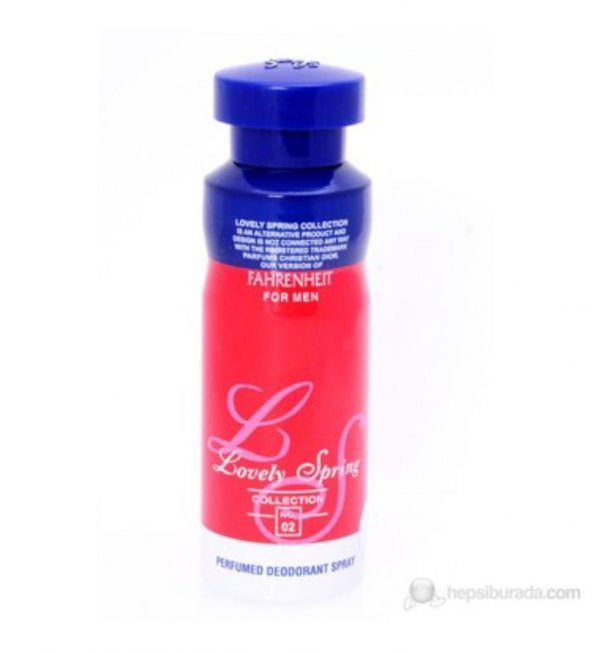 Lovely Spring Farenheit Deodorant 200 ml ürün görseli 1
