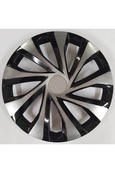 Renault Clio Symbol Megane 15 Inç Kırılmaz Çift Renk Jant Kapağı 4 Adet 5810Çiftrenault ürün görseli 1