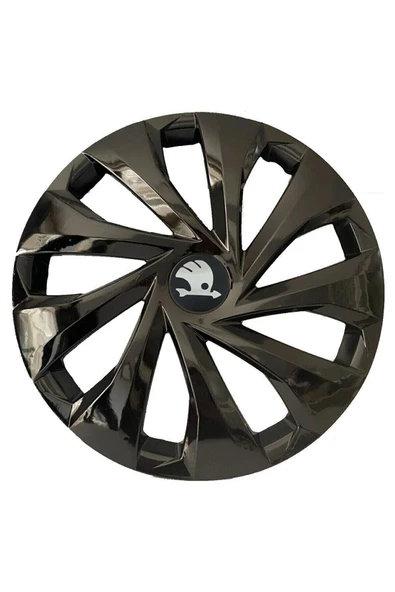 SKODA 16 INC SİYAH JANT KAPAĞI KIRILMAZ 6810syhskoda ürün görseli 1