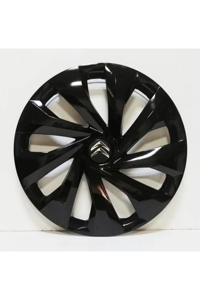 Citroen 16 Inç Piano Black Jant Kapağı 4 Adet Amblem Hediye 6810syhcitroen ürün görseli 1
