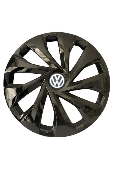 VOLKSWAGEN 16 INC SİYAH JANT KAPAĞI KIRILMAZ 6810syhww ürün görseli 1