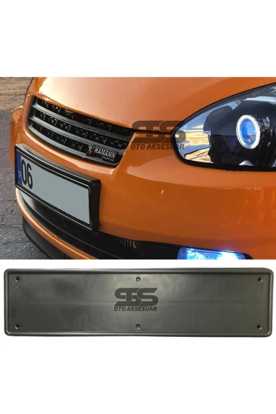 Hyundai Accent Era Honda Civic Özel Plaka Altlığı Plastik PL02 1ADET ürün görseli 1